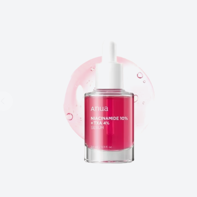 Anua – Niacinamide 10% + TXA 4% Dark Spot Correcting Serum veido serumas su niacinamidu, 30 ml