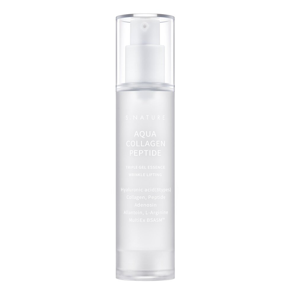 „Aqua Collagen Peptide Triple Gel Essence“ kolageno ir peptidų esencija veidui, 50 ml