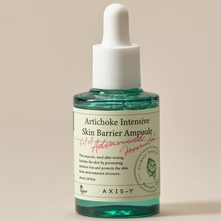 „Axis-Y Artichoke Intensive Skin Barrier“ odos stiprinimo ampulė, 30 ml
