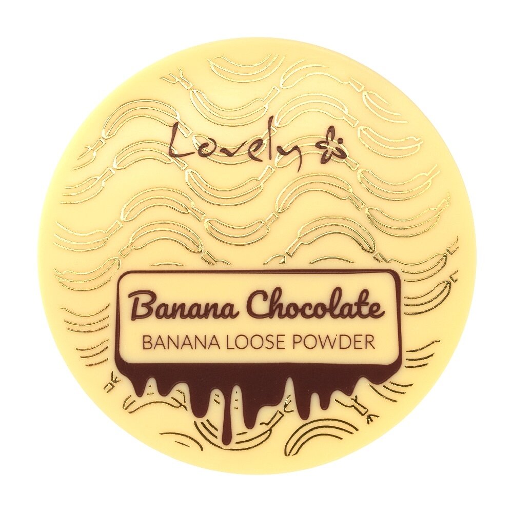 LOVELY Banana Chocolate Loose Powder fiksuojanti biri pudra 8g