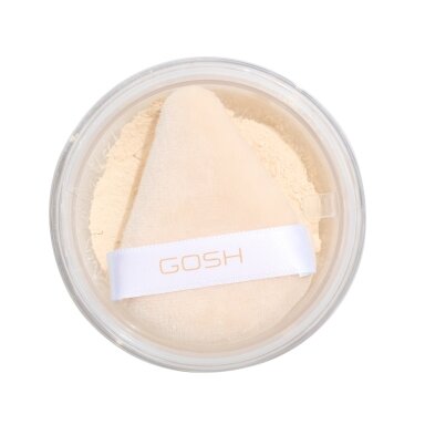 Gosh „Bake'n Set Powder“ biri fiksuojanti pudra 002 Soft Yellow 15g