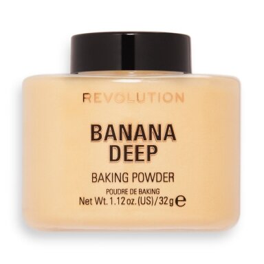 MAKEUP REVOLUTION Baking Powder biri pudra Banana Deep 32g