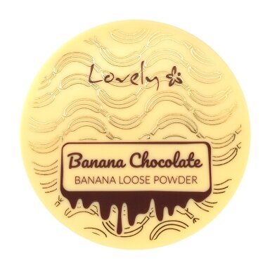 LOVELY Banana Chocolate Loose Powder fiksuojanti biri pudra 8g