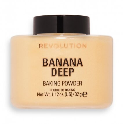MAKEUP REVOLUTION Baking Powder biri pudra Banana Deep 32g MAKEUP REVOLUTION Baking Powder biri pudra Banana Deep 32g