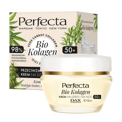 PERFECTA Bio Collagen veido kremas, 50+ 50 ml PERFECTA Bio Collagen veido kremas, 50+ 50 ml