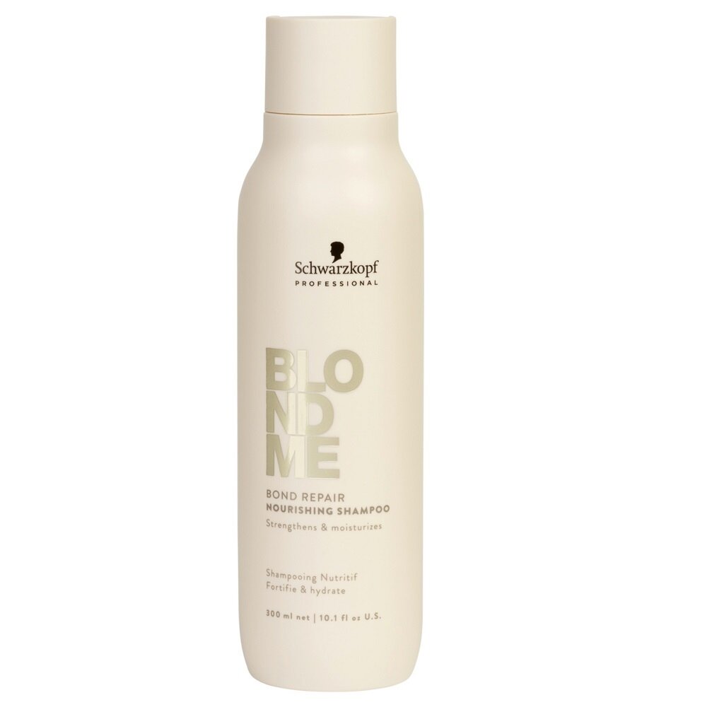 „BlondMe Bond Repair“ maitinamasis šampūnas 300 ml „BlondMe Bond Repair“ maitinamasis šampūnas 300 ml