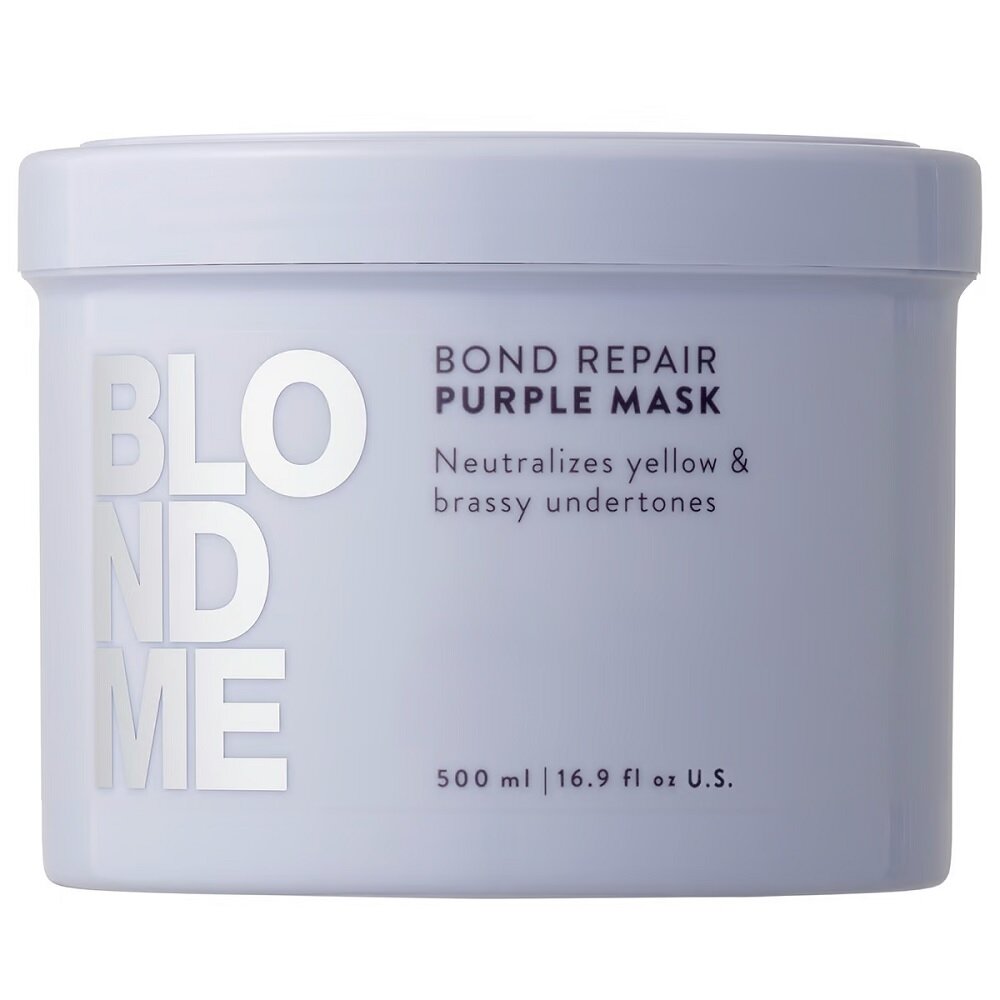„BlondMe Bond Repair“ violetinė kaukė 500 ml