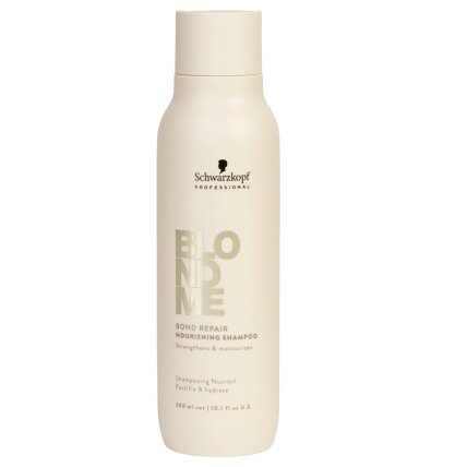 „BlondMe Bond Repair“ maitinamasis šampūnas 300 ml „BlondMe Bond Repair“ maitinamasis šampūnas 300 ml