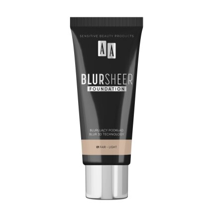 Blur Sheer Blur makiažo pagrindas 01 Fair-Light 30ml Blur Sheer Blur makiažo pagrindas 01 Fair-Light 30ml