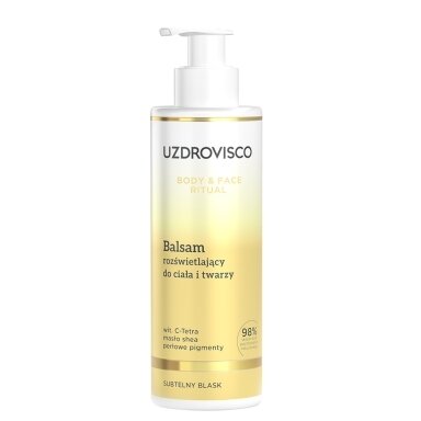 Švytėjimą suteikiantis kūno ir veido balzamas „Body & Face Ritual“, 200 ml