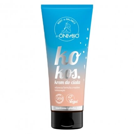 Kokosinis kūno kremas Body In Balance 200ml Kokosinis kūno kremas Body In Balance 200ml