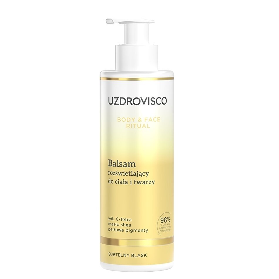 Švytėjimą suteikiantis kūno ir veido balzamas „Body & Face Ritual“, 200 ml Švytėjimą suteikiantis kūno ir veido balzamas „Body & Face Ritual“, 200 ml