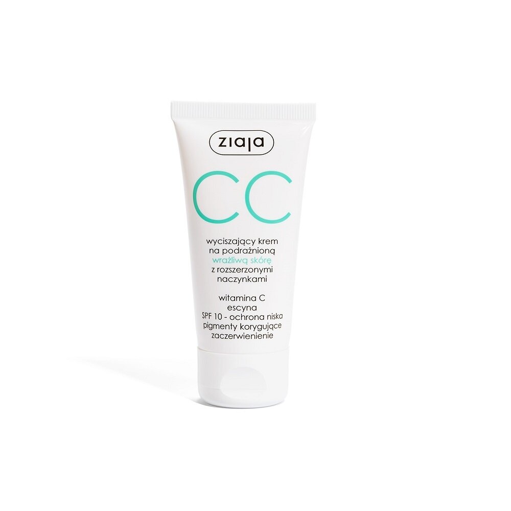 CC raminamasis kremas jautriai odai su išsiplėtusiais kapiliarais SPF10 50ml