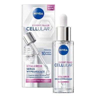 Nivea Cellular Expert Filler hialurono užpildantis serumas 30 ml