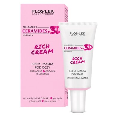 Ceramidai.3D Rich Cream paakių kremas-kaukė 30ml