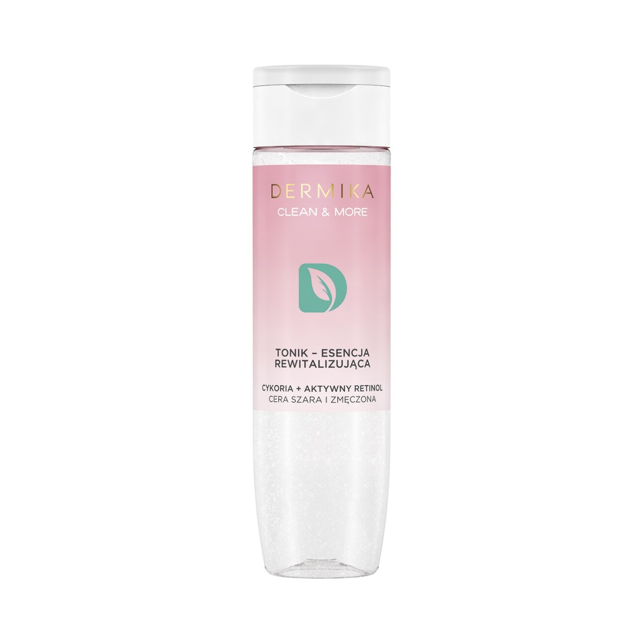 Clean & More tonikas - atgaivinanti esencija papilkėjusiai ir pavargusiai odai Cikorija ir aktyvus retinolis 200ml