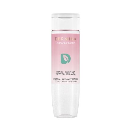 Clean & More tonikas - atgaivinanti esencija papilkėjusiai ir pavargusiai odai Cikorija ir aktyvus retinolis 200ml Clean & More tonikas - atgaivinanti esencija papilkėjusiai ir pavargusiai odai Cikorija ir aktyvus retinolis 200ml