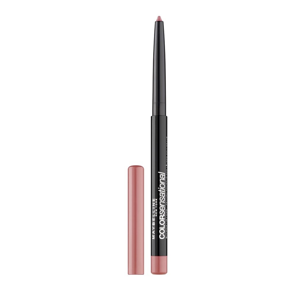 MAYBELLINE Color Sensational Shaping Lip Liner lūpų pieštukas 50 Dusty Rose 0.28g MAYBELLINE Color Sensational Shaping Lip Liner lūpų pieštukas 50 Dusty Rose 0.28g
