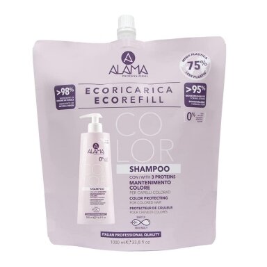 ALAMA Color Shampoo Refill šampūnas dažytiems plaukams 1000ml
