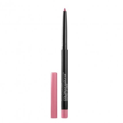 MAYBELLINE Color Sensational Shaping Lip Liner lūpų pieštukas 60 Palest Pink 0.28g MAYBELLINE Color Sensational Shaping Lip Liner lūpų pieštukas 60 Palest Pink 0.28g