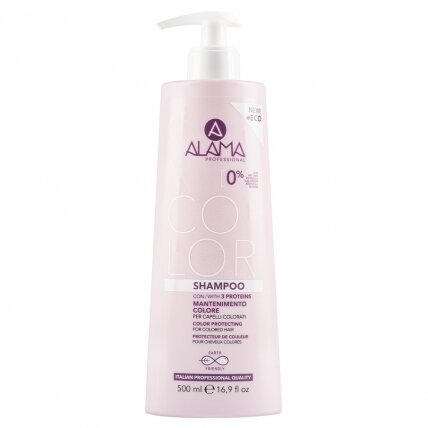 ALAMA Color Shampoo šampūnas dažytiems plaukams 500ml ALAMA Color Shampoo šampūnas dažytiems plaukams 500ml