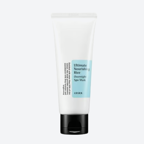 „Cosrx Ultimate Nourishing Rice Overnight Spa Mask“ veido kaukė 3 viename, 60 ml