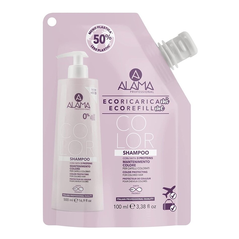 ALAMA Color Shampoo Travel Size šampūnas dažytiems plaukams 100ml ALAMA Color Shampoo Travel Size šampūnas dažytiems plaukams 100ml