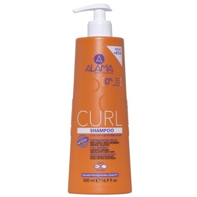 ALAMA Curl Shampoo šampūnas garbanotiems plaukams 500ml