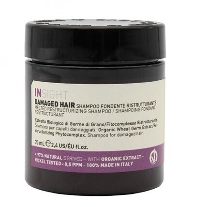Damaged Hair koncentruotas šampūnas pažeistiems plaukams 70ml Damaged Hair koncentruotas šampūnas pažeistiems plaukams 70ml