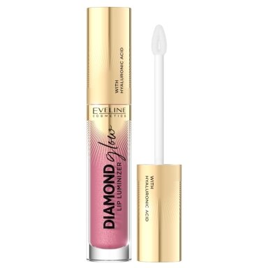 EVELINE Diamond Glow Lip Luminizer lūpų blizgis 05 Toffee 4.5ml