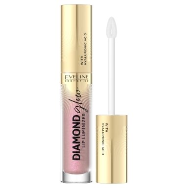EVELINE Diamond Glow Lip Luminizer lūpų blizgis 08 Honey Glam 4.5ml