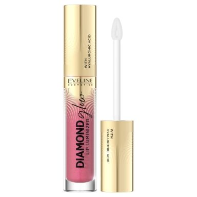 EVELINE Diamond Glow Lip Luminizer lūpų blizgis 09 Peach Dream 4.5ml