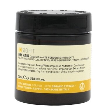 Koncentruotas plaukų kondicionierius sausiems plaukams 70 ml