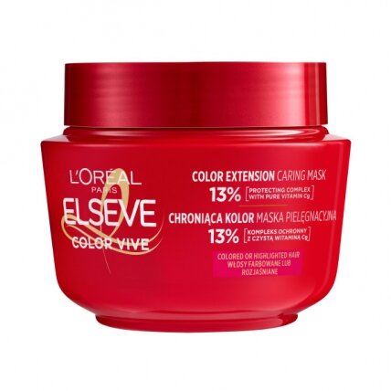 Elseve Color Vive Color Protection Kaukė dažytiems arba šviesiems plaukams 300ml Elseve Color Vive Color Protection Kaukė dažytiems arba šviesiems plaukams 300ml