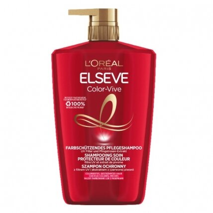 Elseve Color-Vive apsauginis šampūnas dažytiems plaukams 1000 ml Elseve Color-Vive apsauginis šampūnas dažytiems plaukams 1000 ml