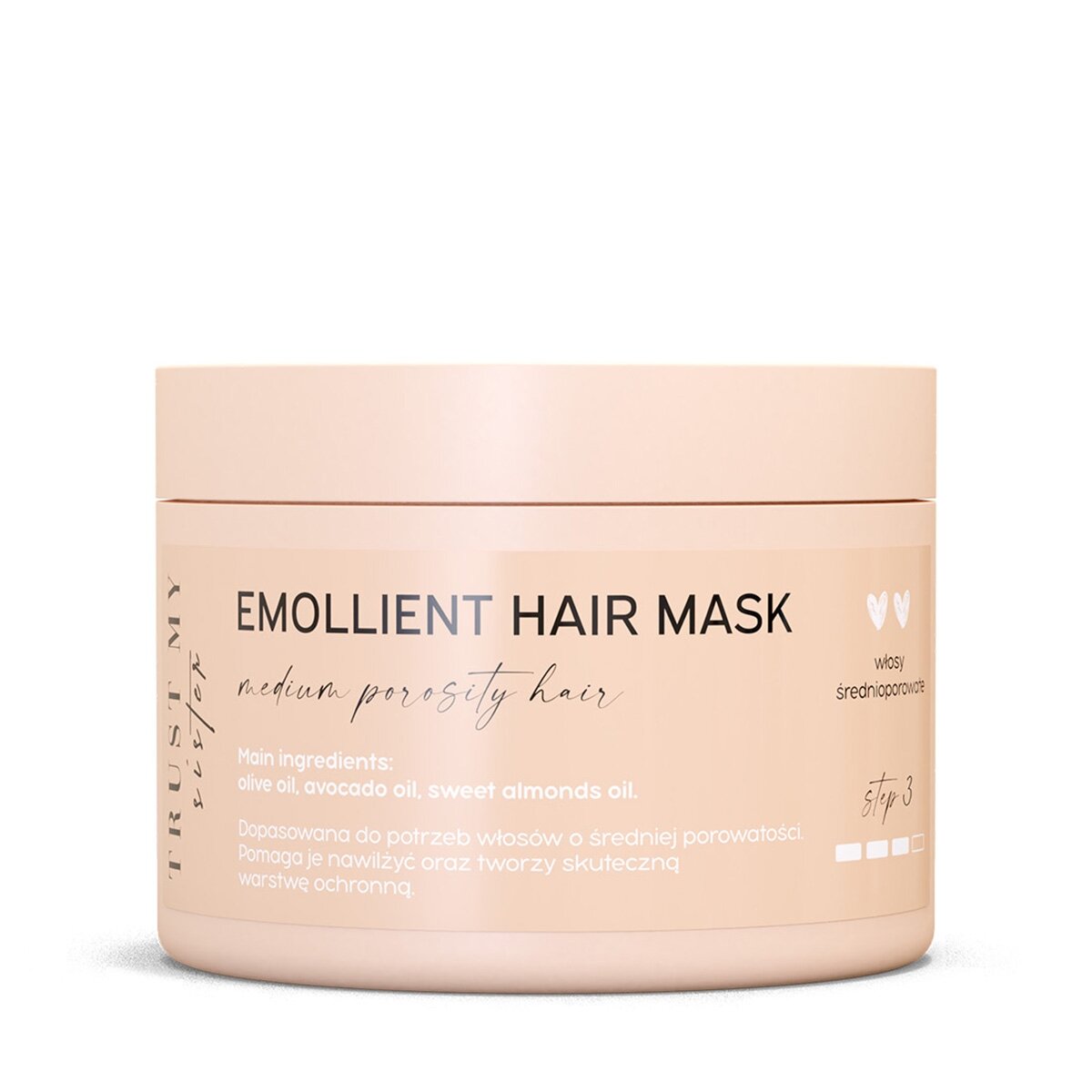 TRUST MY SISTER Emollient Hair Mask Medium Porosity Hair plaukų kaukė 150g