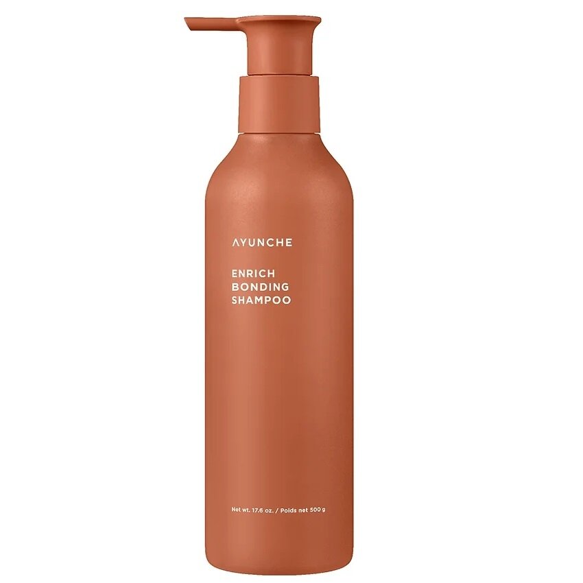 AYUNCHE Enrich Bonding Shampoo intensyviai regeneruojantis šampūnas pažeistiems plaukams 350g