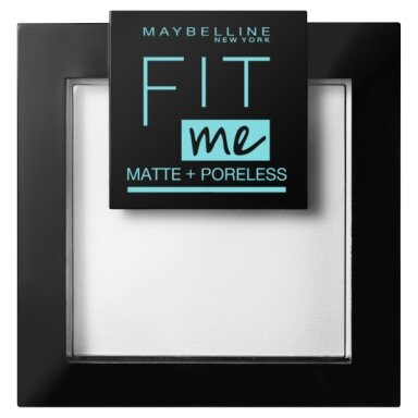 MAYBELLINE Fit Me Matte Poreless Pressed Powder kompaktinė pudra 090 Translucent 9g
