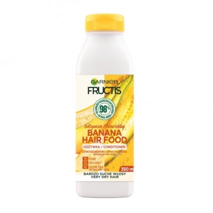 GARNIER Fructis Banana Hair Food kondicionierius 350ml GARNIER Fructis Banana Hair Food kondicionierius 350ml