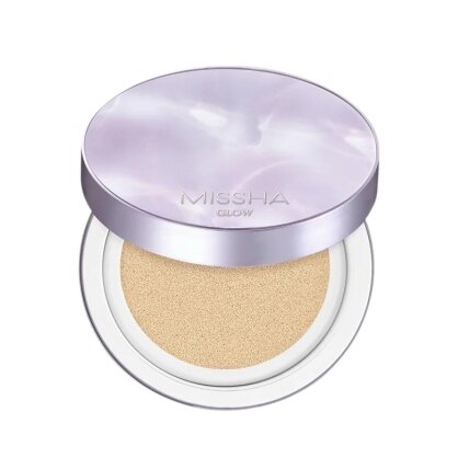 Missha Švytėjimo suteikiantis makiažo pagrindas „Glow Layering Fit Cushion“ 17 Ivory 14g Missha Švytėjimo suteikiantis makiažo pagrindas „Glow Layering Fit Cushion“ 17 Ivory 14g