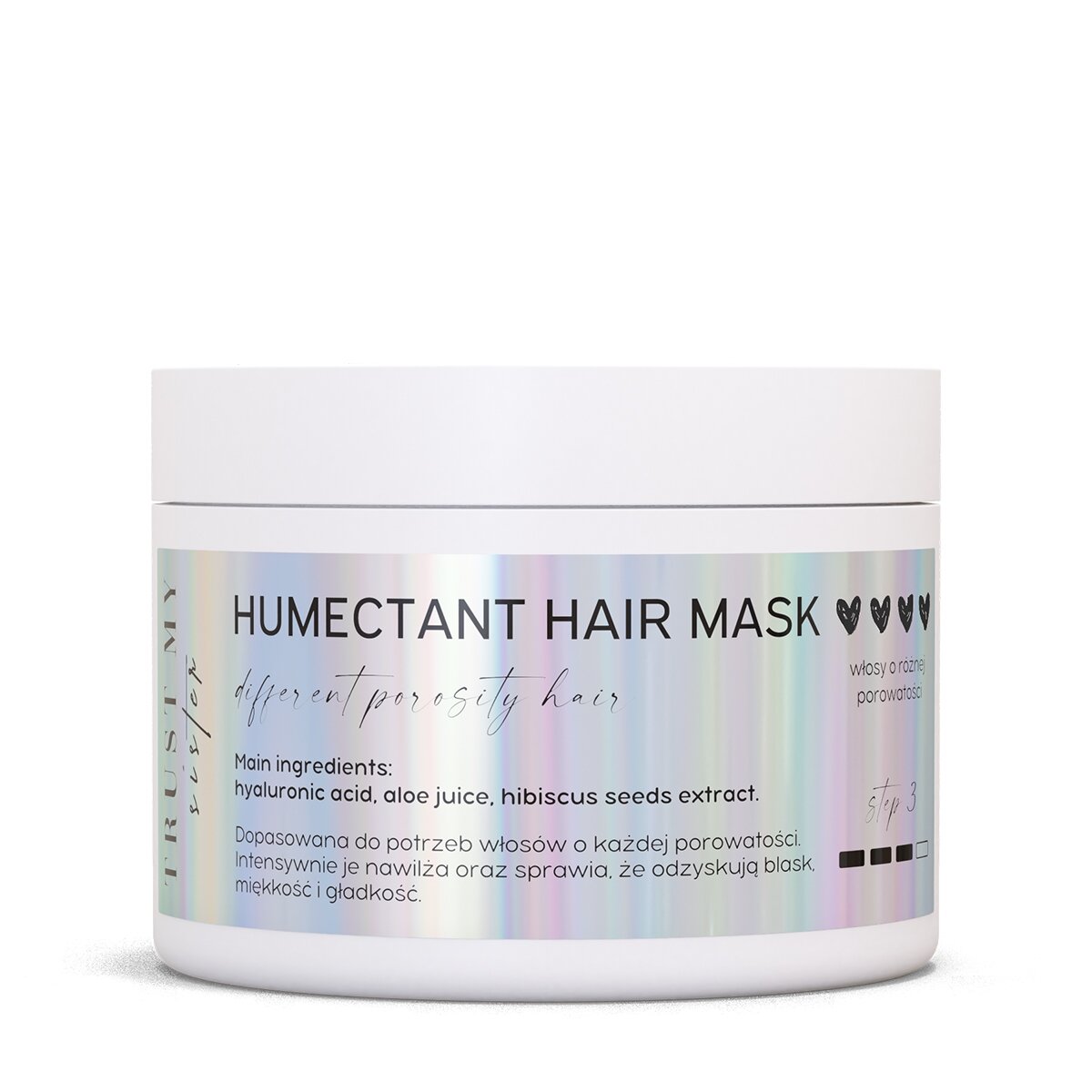 TRUST MY SISTER Humectant Hair Mask plaukų kaukė 150g TRUST MY SISTER Humectant Hair Mask plaukų kaukė 150g