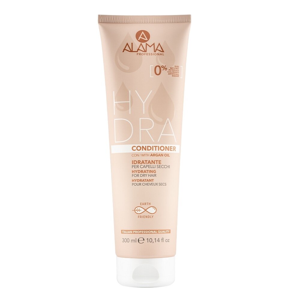 ALAMA Hydra Conditioner drėkinamasis kondicionierius sausiems plaukams su argano aliejumi 300ml ALAMA Hydra Conditioner drėkinamasis kondicionierius sausiems plaukams su argano aliejumi 300ml