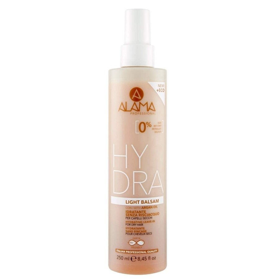 ALAMA Hydra Light Balsam drėkinamasis balzamas sausiems plaukams su argano aliejumi 250ml