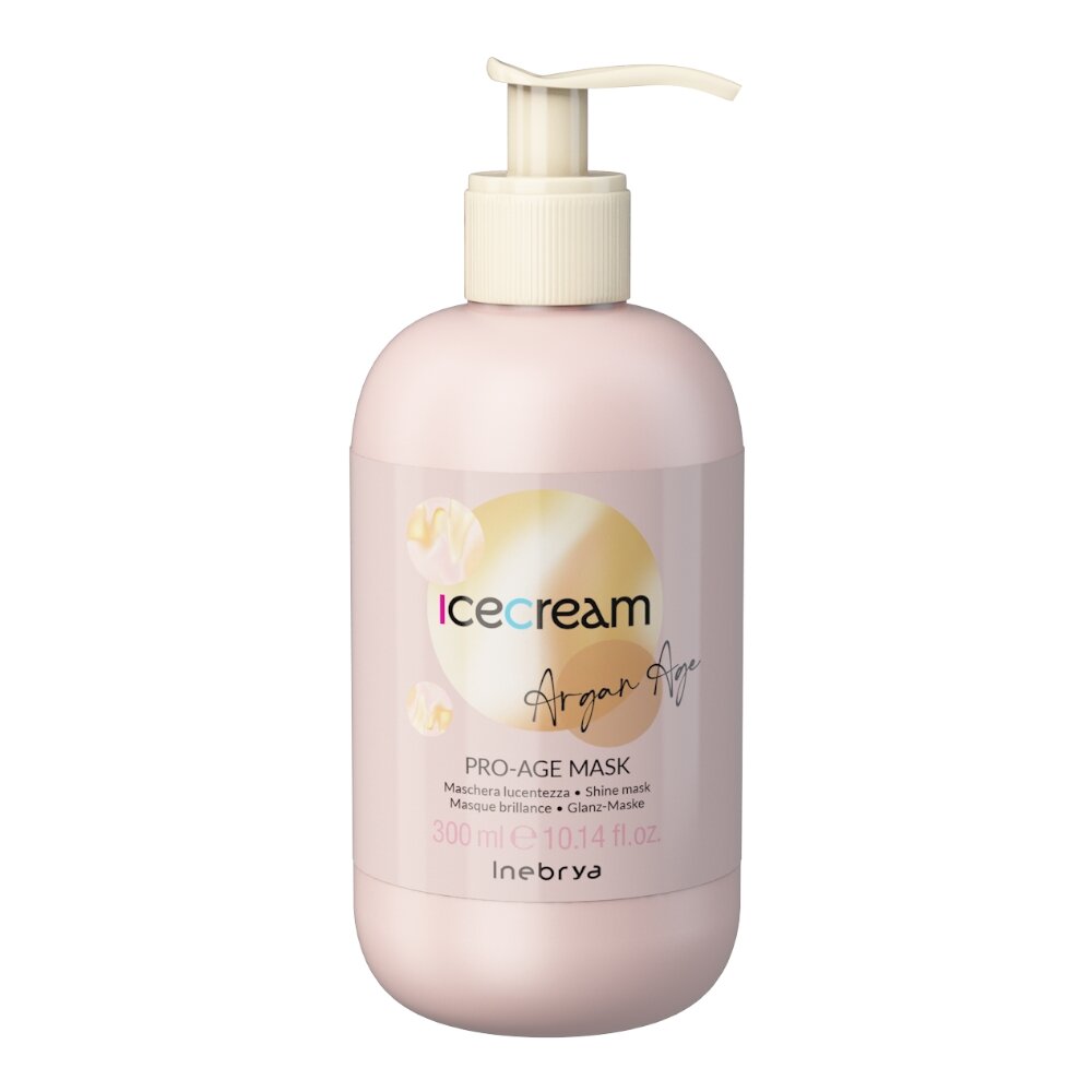INEBRYA Ice Cream Argan Age plaukų kaukė 300ml