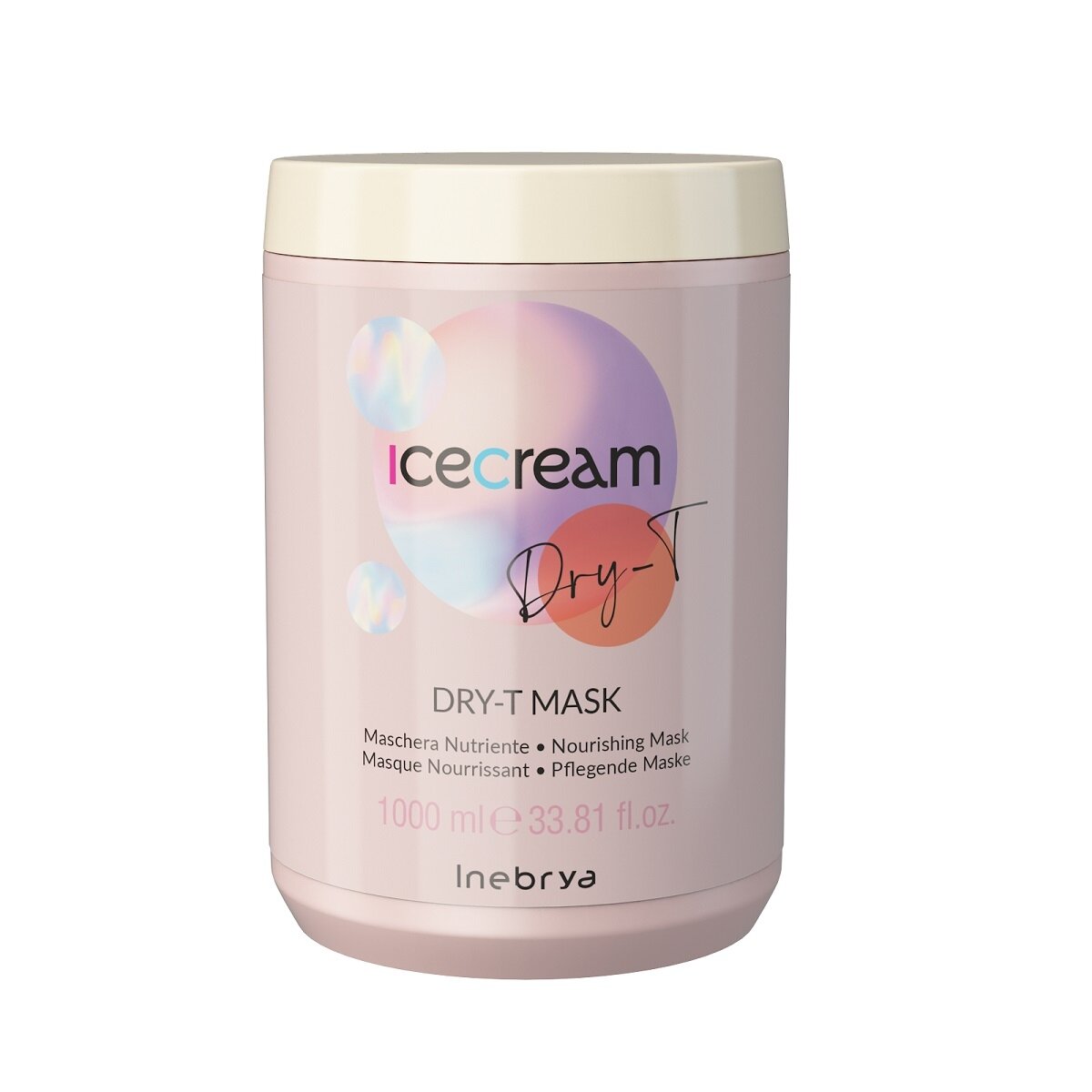 INEBRYA Ice Cream Dry-T kondicionierius 1000ml INEBRYA Ice Cream Dry-T kondicionierius 1000ml