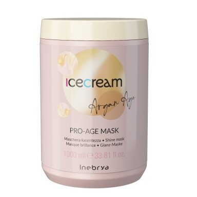 INEBRYA Ice Cream Argan Age plaukų kaukė 1000ml