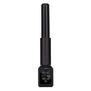 L'OREAL PARIS Infaillible Grip 24H Matte Liquid Liner matinis akių kontūras 01 Ink
