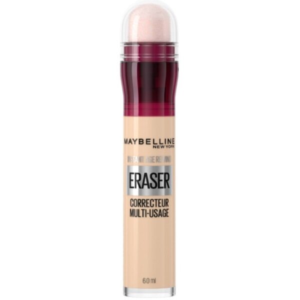 MAYBELLINE Instant Anti-Age Eraser Concealer maskuojamoji priemonė 00 Ivory 6.8ml MAYBELLINE Instant Anti-Age Eraser Concealer maskuojamoji priemonė 00 Ivory 6.8ml