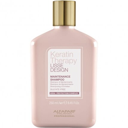 Keratin Therapy Lisse Design šampūnas po keratininio plaukų tiesinimo 250ml Keratin Therapy Lisse Design šampūnas po keratininio plaukų tiesinimo 250ml