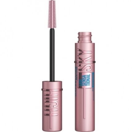 MAYBELLINE Lash Sensational Sky High Waterproof Mascara blakstienų tušas atsparus vandeniui Black 6ml MAYBELLINE Lash Sensational Sky High Waterproof Mascara blakstienų tušas atsparus vandeniui Black 6ml